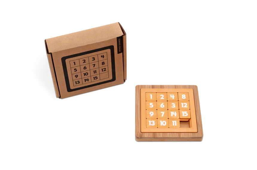 15-Slide Numbers: Bamboo (Orange)