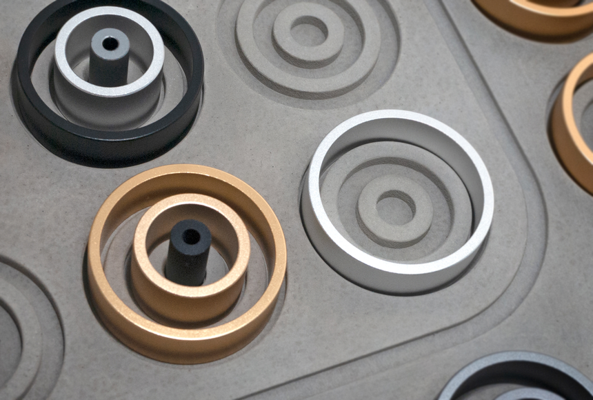 Otrio Inventor's Edition: Concrete (Luxe Aluminum Ring Set)